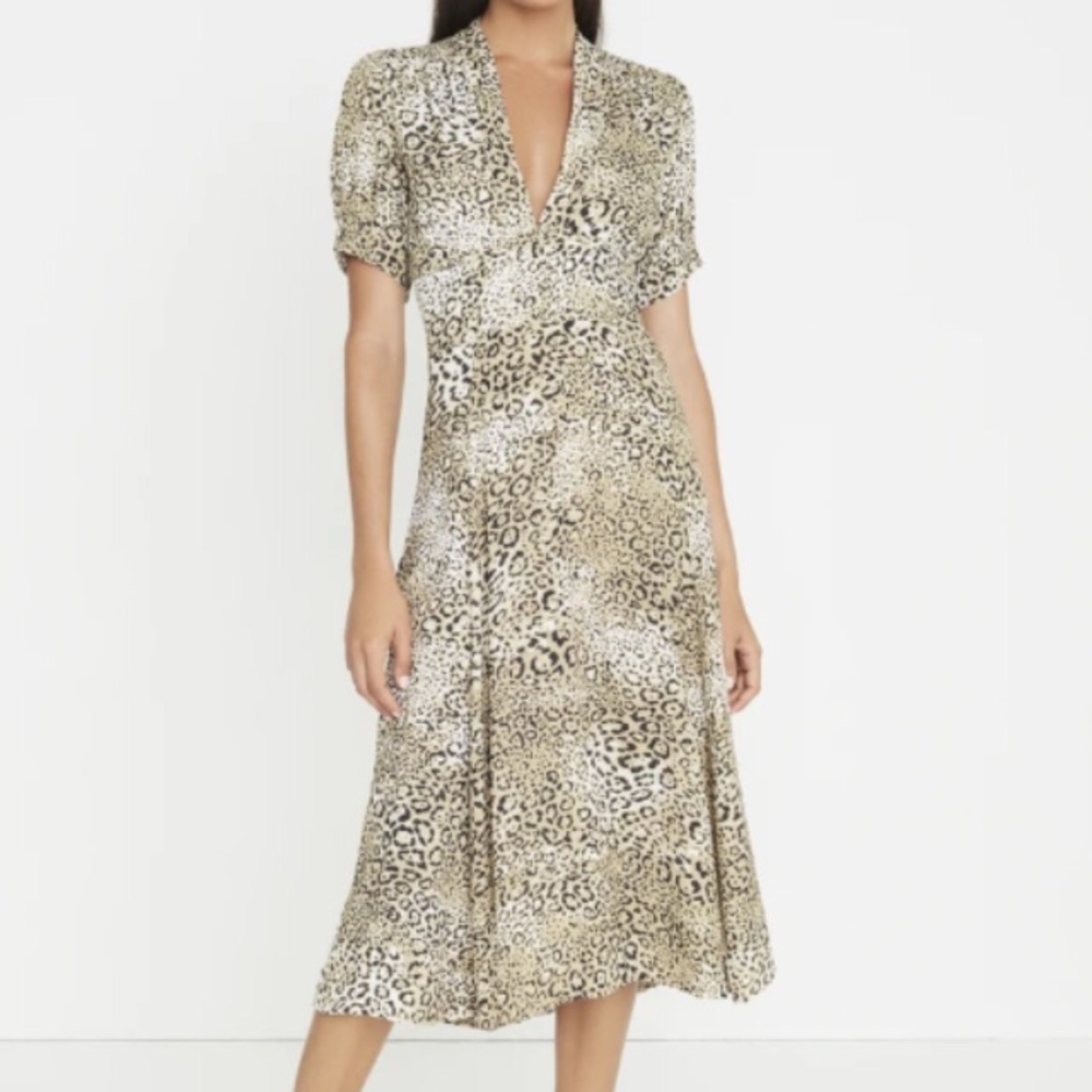NWOT: Meadows Midi Dress Signe Animal size 8/L